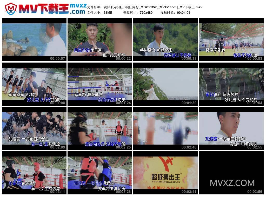 黄泽帆-武魂_国语_流行_MD206357